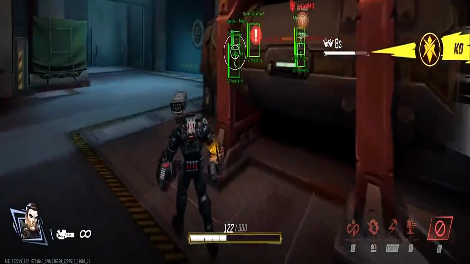 Marvel Rivals radar and ESP gameplay capture